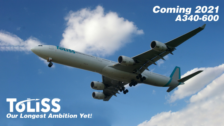 هواپیمای ToLiss A340-600 به زودی منتشر میشود